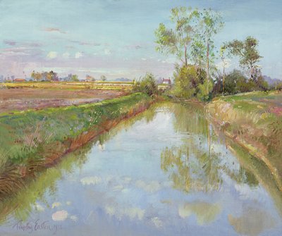 The Fish Pool, Autumn by Timothy Easton